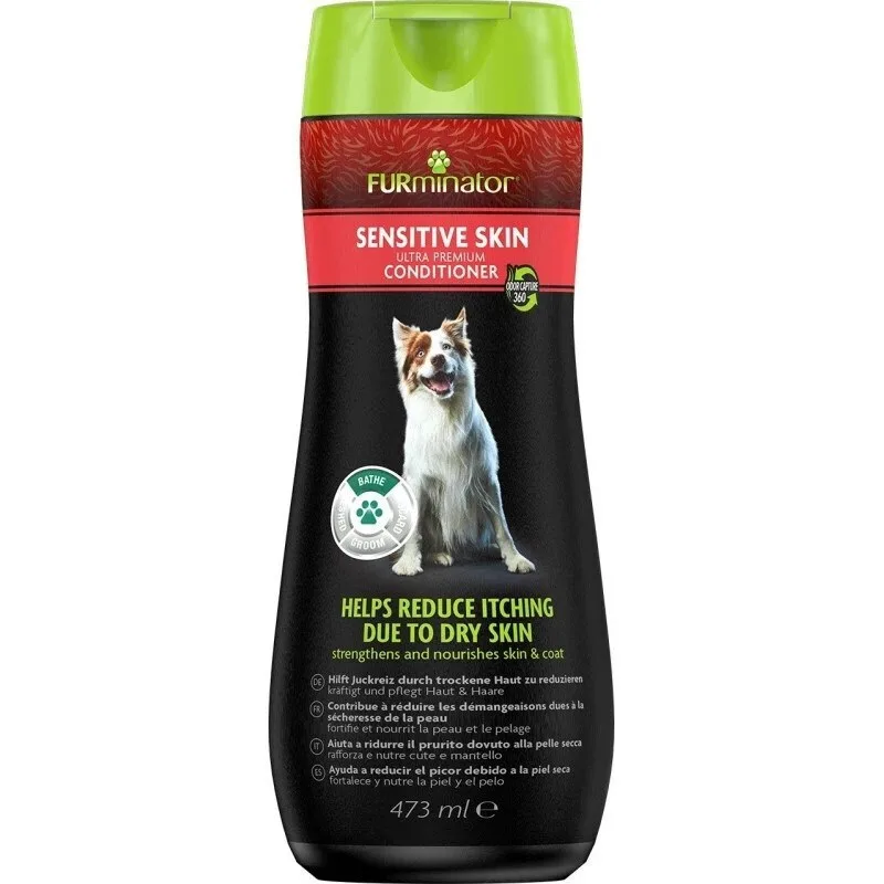 FURminator Sensitive Skin Ultra Premium Μαλακτικό Σκύλου 473ml 500gr - Image 1