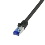 LogiLink S/FTP Cat.6a Καλώδιο Δικτύου Ethernet 10m Μαύρο 1τμχ C6A093S