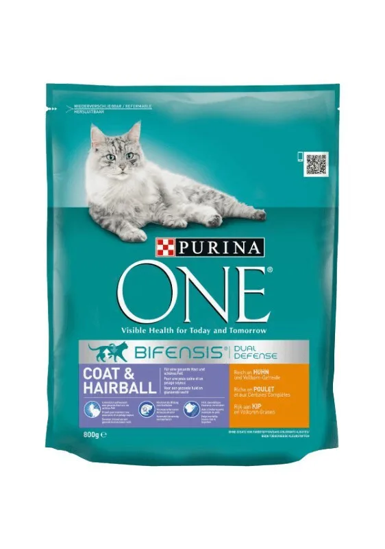Purina One Ξηρά Τροφή χωρίς Γλουτένη για Ενήλικες Γάτες με Κοτόπουλο 0.8kg - Image 1