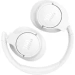 JBL Tune 770NC Ασύρματα / Ενσύρματα Over Ear Ακουστικά με 65 ώρες Λειτουργίας και Quick Charge Λευκά