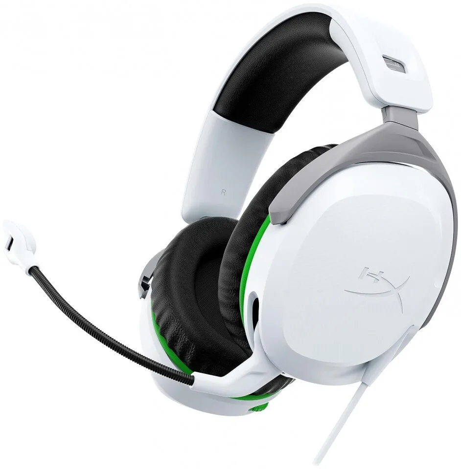 20230828165707_hyperx_cloudx_stinger_ii_over_ear_gaming_headset_leyko HyperX CloudX Stinger II For Xbox Over Ear Gaming Headset με σύνδεση 3.5mm Λευκό - Image 1