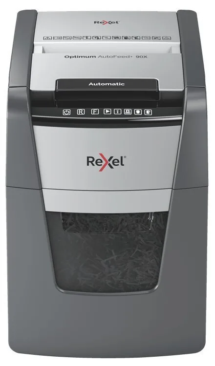 Rexel Καταστροφέας Εγγράφων AutoFeed+ 90X Cross Cut με Κάδο 34lt 2020090XEU - Image 1