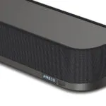 Sennheiser Ambeo Mini Soundbar 7.1.4 Bluetooth, HDMI και Wi-Fi 250W με Τηλεχειριστήριο Μαύρο