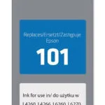 Active Jet Συμβατό Μελάνι Εκτυπωτή InkJet Epson 101 70ml Μαύρο 1τμχ AE-101BK INK
