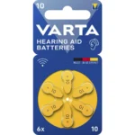 Varta Μπαταρίες Ακουστικών Βαρηκοΐας 10 1.45V 6τμχ