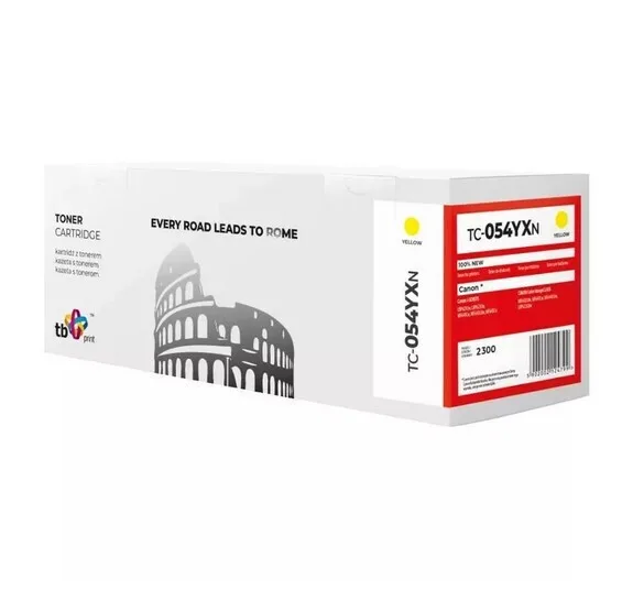 TB Print Συμβατό Toner για Laser Εκτυπωτή Canon ETTBPC0000054Y6 - Image 1