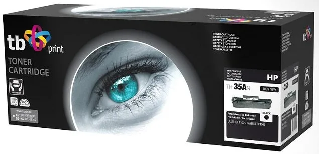 TB Print Συμβατό Toner για Laser Εκτυπωτή HP 1500 Σελίδων Μαύρο TH-35AN - Image 1