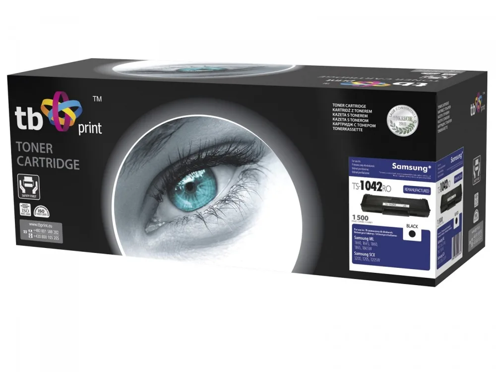 TB Print Συμβατό Toner για Laser Εκτυπωτή HP 1500 Σελίδων Μαύρο (TS-1042RO) - Image 1