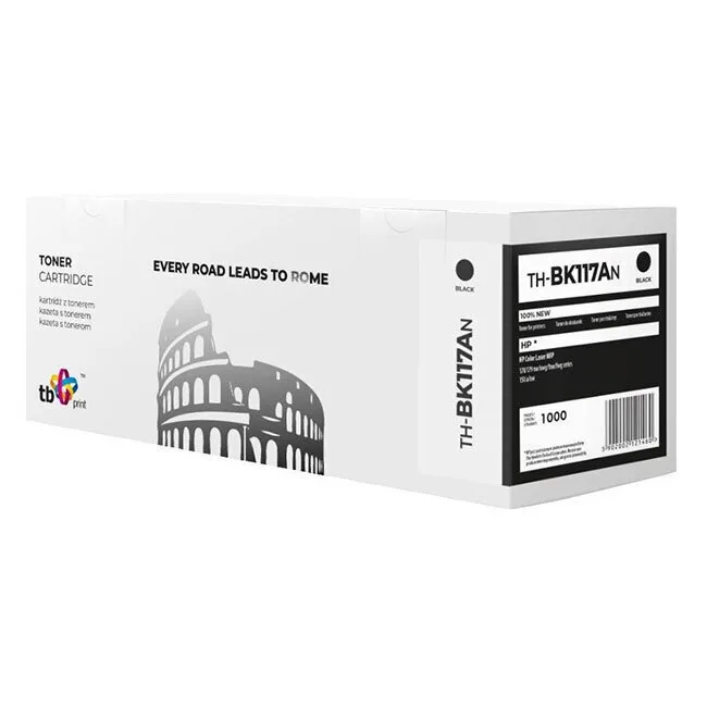 TB Print Συμβατό Toner για Laser Εκτυπωτή HP Μαύρο (ETTBPH000020701) - Image 1