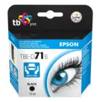 TB Print Συμβατό Μελάνι Εκτυπωτή InkJet Epson 650 Σελίδων 12ml Μαύρο 1τμχ TBE-D71B