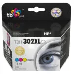 TB Print Συμβατό Μελάνι Εκτυπωτή InkJet HP 330 Σελίδων 19ml Πολλαπλό (Color) TBH-302XLCR