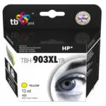 TB Print Συμβατό Μελάνι Εκτυπωτή InkJet HP 400 Σελίδων 12ml Κίτρινο 1τμχ TBH-903XLYR