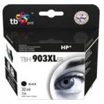 TB Print Συμβατό Μελάνι Εκτυπωτή InkJet HP 720 Σελίδων 30ml Μαύρο 1τμχ TBH-903XLBR