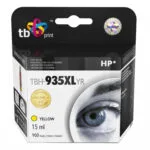 TB Print Συμβατό Μελάνι Εκτυπωτή InkJet HP 900 Σελίδων 15ml Κίτρινο TBH-935XLYR