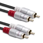 Qoltec Cable 2x RCA male - 2x RCA male 2m 52338