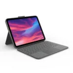 Logitech Combo Touch Flip Cover με Πληκτρολόγιο στα Ισπανικά Γκρι