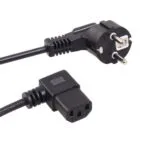 Maclean Energy Euro - IEC C13 Cable 5m Μαύρο MCTV804