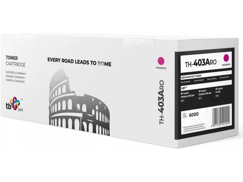 TB Print Συμβατό Toner για Laser Εκτυπωτή HP Ματζέντα (ETTBPH000004033) - Image 1