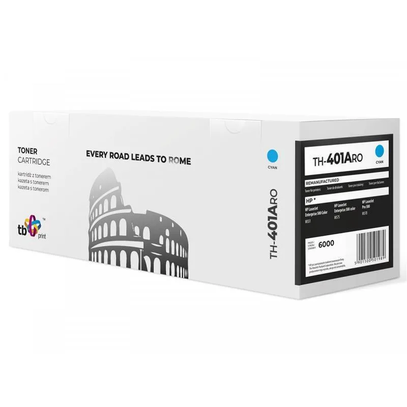 TB Print Συμβατό Toner για Laser Εκτυπωτή HP Κυανό (ETTBPH000004013) - Image 1