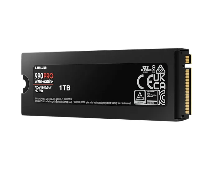20230921100504_383392c1 Samsung 990 PRO With Heatsink SSD 1TB τύπου M.2 με σύνδεση PCI Express 4.0 και Ψύκτρα (PS5 Compatible) MZ-V9P1T0GW - Image 1