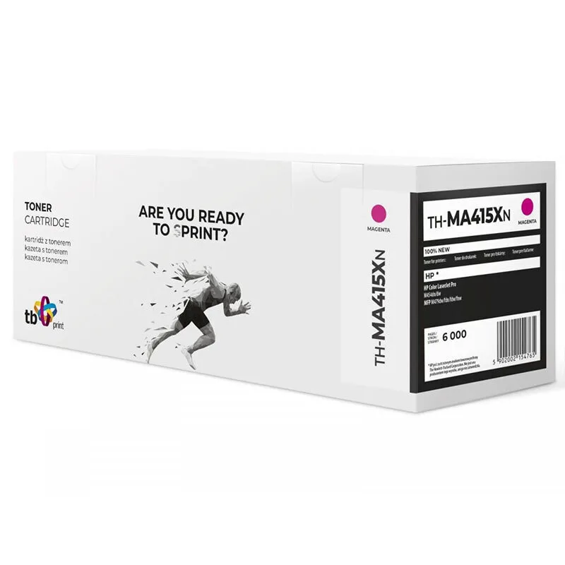 TB Print Συμβατό Toner για Laser Εκτυπωτή HP W2033X Μαύρο (ETTBPH00W2033X6) - Image 1