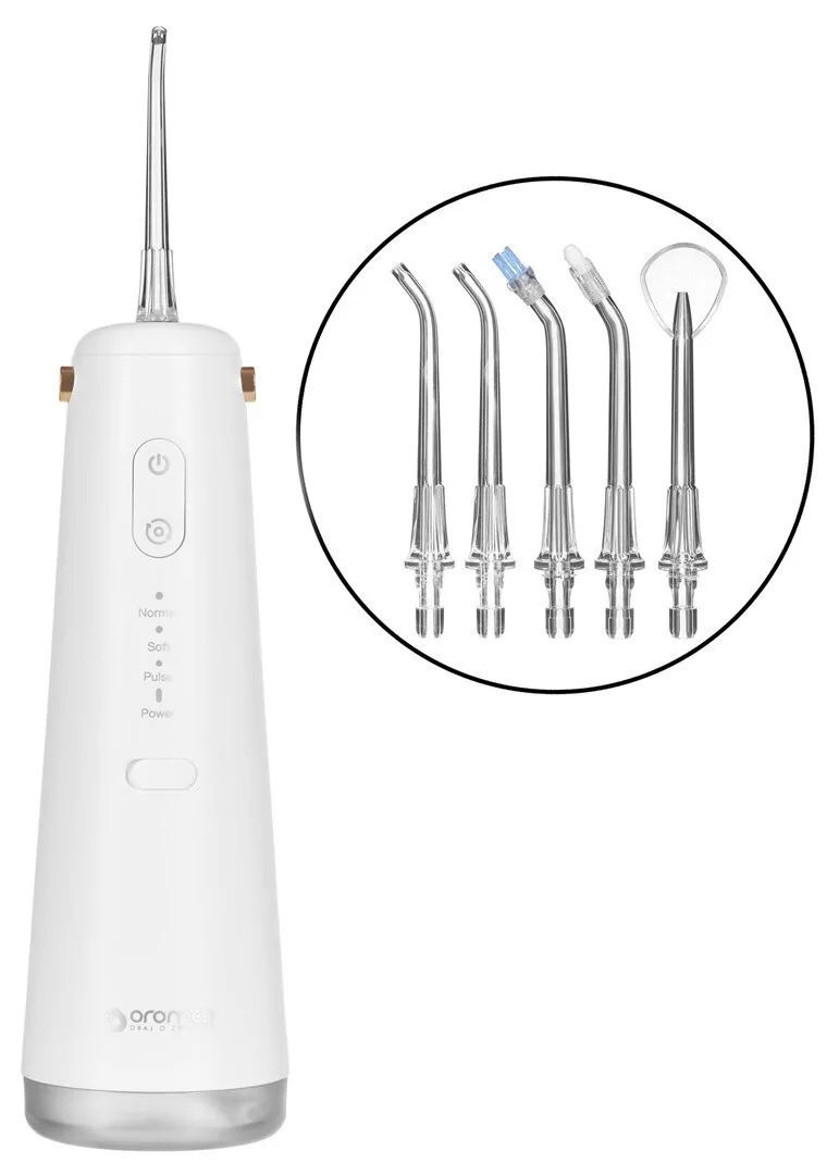 20230927140725_oromed_water_flosser Oromed Water Flosser Λευκό - Image 1