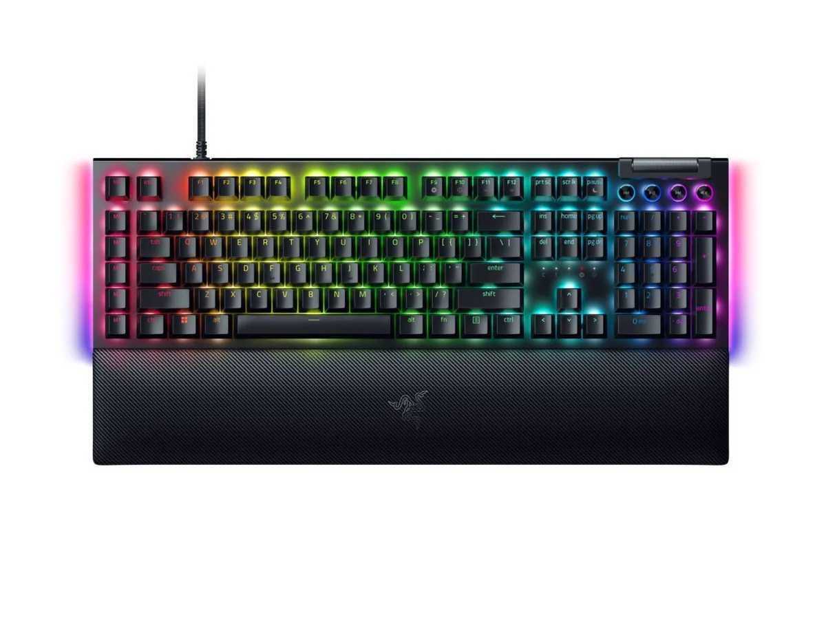 Razer BlackWidow V4 Underglow Gaming Μηχανικό Πληκτρολόγιο με Razer Green διακόπτες και RGB φωτισμό (Αγγλικό US) - Image 1