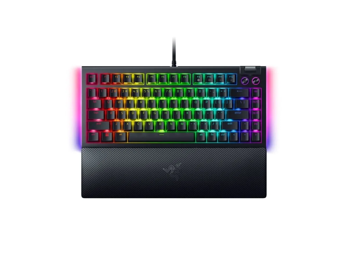 Razer BlackWidow V4 Gaming Μηχανικό Πληκτρολόγιο 75% με Razer Orange διακόπτες και RGB φωτισμό (Αγγλικό US) - Image 1