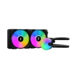 Fractal Design Lumen S24 RGB Υδρόψυξη Επεξεργαστή Διπλού Ανεμιστήρα 120mm για Socket AM4/AM5/1700/1200/115x