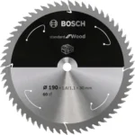 Bosch Δίσκος Κοπής Ξύλου 190mm 2608837711