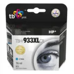 TB Print Συμβατό Μελάνι Εκτυπωτή InkJet HP 6100 Κυανό TBH-933XLCR