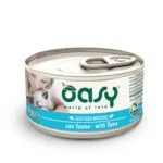 Oasy Gustosa Mousse Υγρή Τροφή για Ενήλικες Γάτες σε Κονσέρβα με Τόνο χωρίς Σιτηρά 85gr 06888
