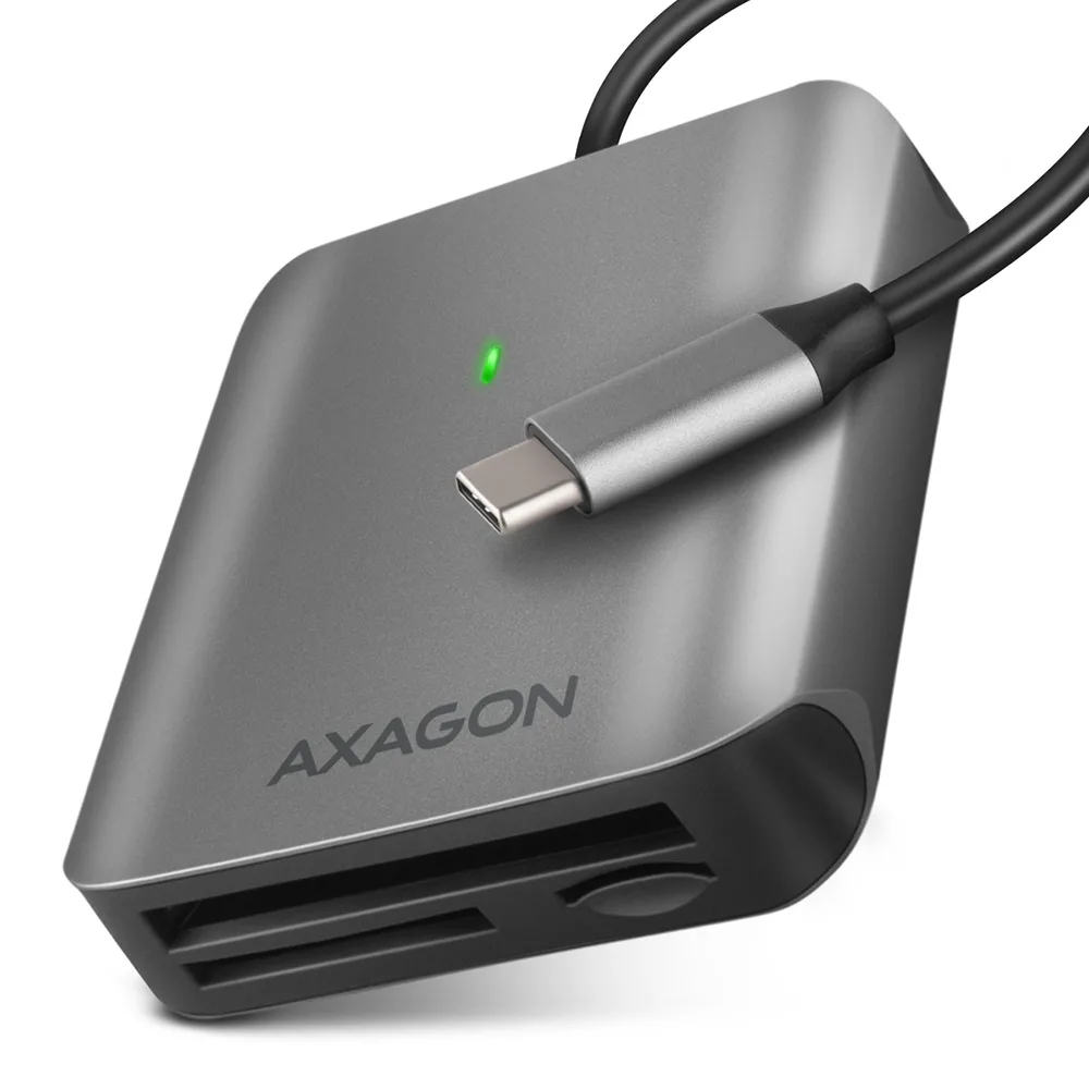 Axagon Card Reader Type-C για SD/microSD/CompactFlash (CRE-S3C) - Image 1
