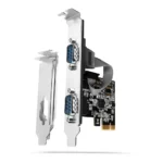 Axagon Κάρτα PCIe σε 2 θύρες RS232 DB9 Serial (PCEA-S2N)