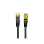 Lanberg U/UTP Cat.6 Καλώδιο Δικτύου Ethernet 0.25m Μαύρο 1τμχ PCF6A-10CU-0025-BK
