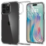Spigen Ultra Hybrid Back Cover Πλαστικό 2mm Crystal Clear (iPhone 15 Pro Max) ACS06565