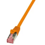 LogiLink U/UTP Cat.6 Καλώδιο Δικτύου Ethernet 10m Πορτοκαλί 1τμχ CQ2098S