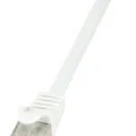 LogiLink U/UTP Cat.6 Καλώδιο Δικτύου Ethernet 1.5m Λευκό 1τμχ CP2041U