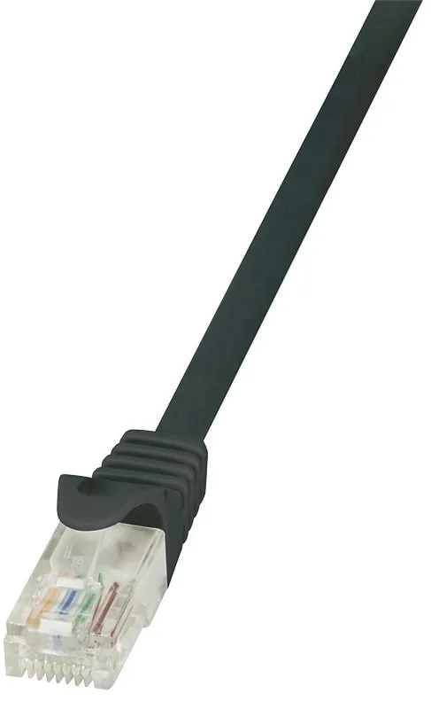 20231010135642_logilink_u_utp_cat_6_kalodio_diktyou_ethernet_1_5m_mayro_cp2043u LogiLink U/UTP Cat.6 Καλώδιο Δικτύου Ethernet 1.5m Μαύρο 1τμχ CP2043U - Image 1