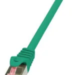 LogiLink U/UTP Cat.6 Καλώδιο Δικτύου Ethernet 5m Πράσινο 1τμχ CQ2075S