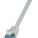 LogiLink U/UTP Cat.6a Καλώδιο Δικτύου Ethernet 7.5m Γκρι 1τμχ CP3082U