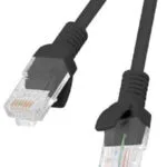 Lanberg U/UTP Cat.5e Καλώδιο Δικτύου Ethernet 1.5m Μαύρο 10τμχ PCU5-20CC-0150-BK