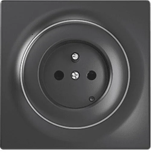 Fibaro Socket N Type Μονή Χωνευτή Πρίζα Ρεύματος Γκρι FGWSONE-011-8 - Image 1
