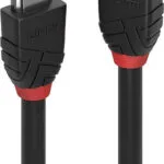 Lindy HDMI 2.0 Cable HDMI male - HDMI male 7.5m Μαύρο 36467