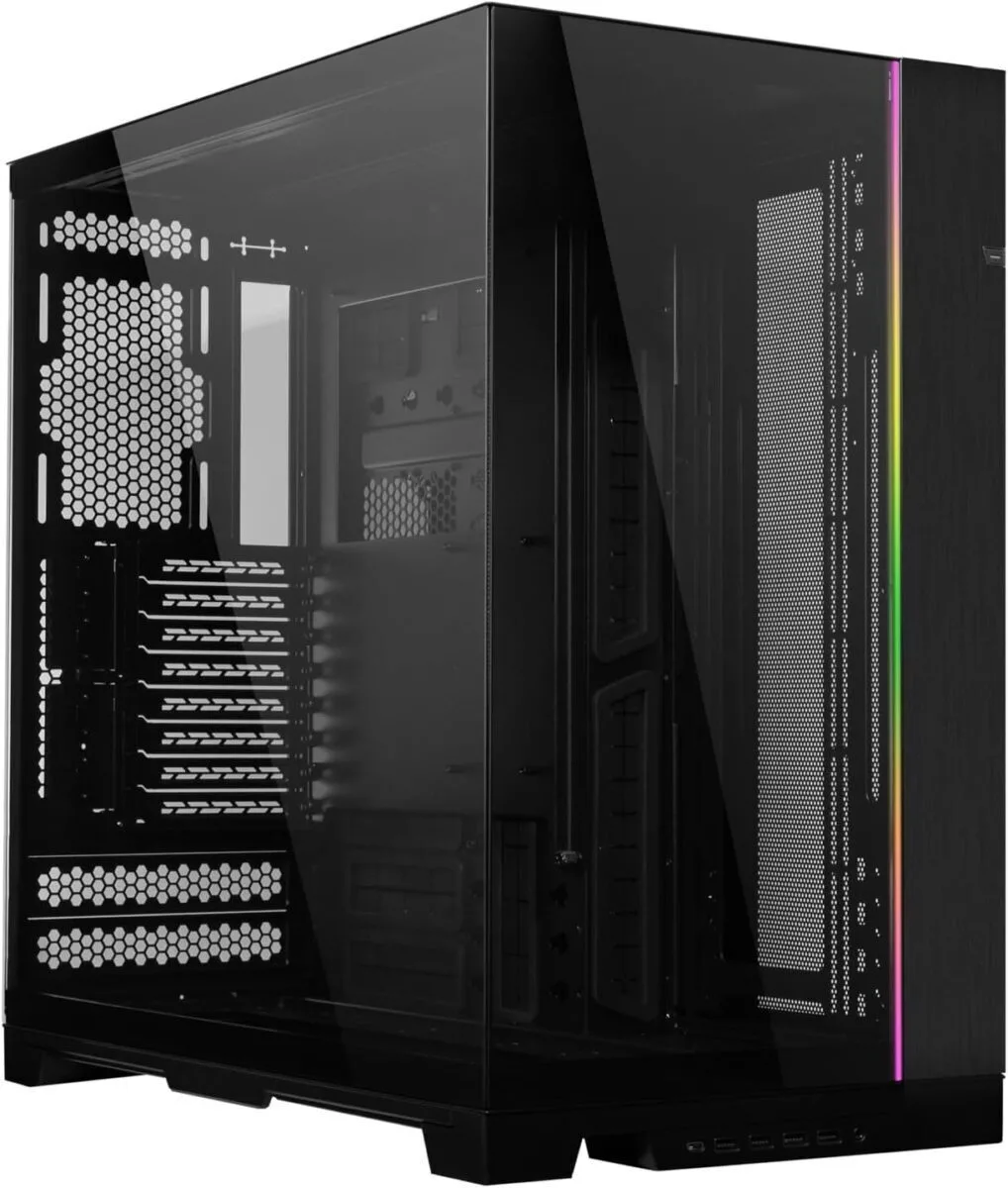20231012134708_lian_li_o11_dynamic_evo_xl_kouti_ypologisti_me_plaino_parathyro_kai_rgb_fotismo_mayro Lian Li O11 Dynamic EVO XL Gaming Full Tower Κουτί Υπολογιστή με Πλαϊνό Παράθυρο και RGB Φωτισμό Μαύρο - Image 1