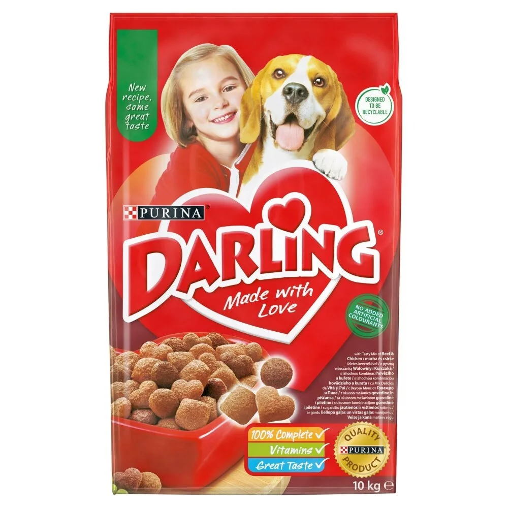 Dog Chow 10kg Ξηρά Τροφή Σκύλων χωρίς Γλουτένη με Κρέας και Λαχανικά - Image 1