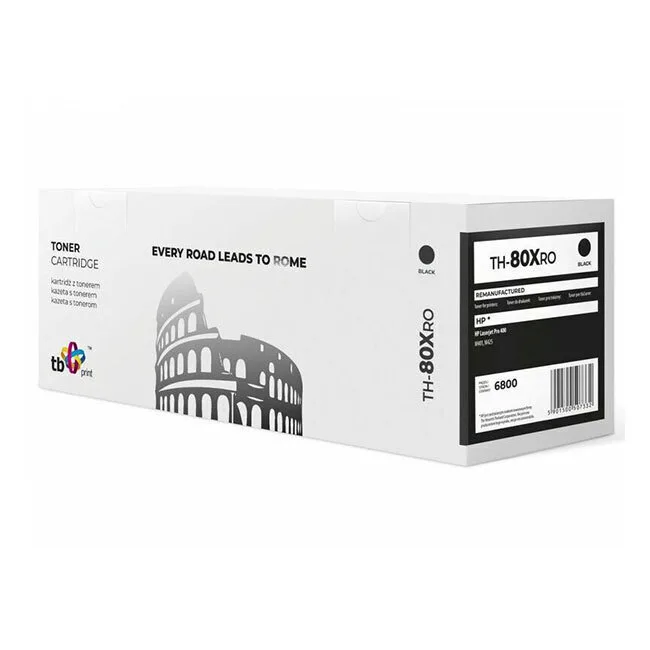 TB Print Συμβατό Toner για Laser Εκτυπωτή HP 6800 Σελίδων Μαύρο με Chip (ETTBPH00808) - Image 1