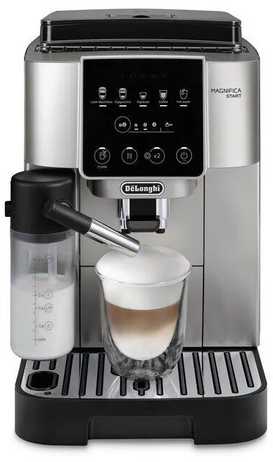 De'Longhi Magnifica Start Αυτόματη Μηχανή Espresso 1450W Πίεσης 15bar με Μύλο Άλεσης Ασημί - Image 1