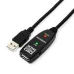 Axagon USB 2.0 Cable USB-A male - USB-A female Μαύρο 10m ADR-210