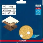 Bosch EXPERT C470 Φύλλο Λείανσης Απλό 125x125mm 2608900803